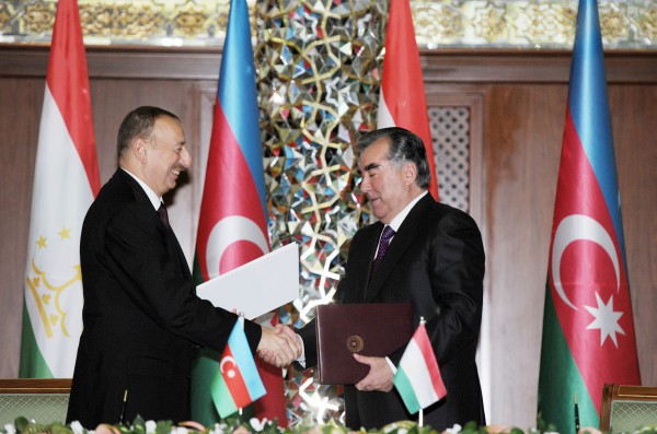Azərbaycan-Tacikistan sənədləri imzalanıb (FOTO)