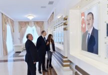 President Ilham Aliyev attended the opening of the Heydar Aliyev Center in Goranboy