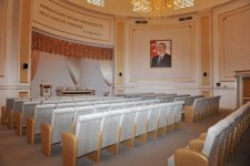 President Ilham Aliyev attended the opening of the Heydar Aliyev Center in Goranboy