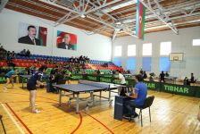 Stolüstü tennis üzrə Azərbaycan Kuboku yarışlarına start verilib (FOTO)