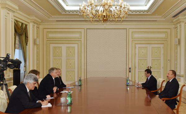 Azerbaijani president receives EU Special Representative for South Caucasus