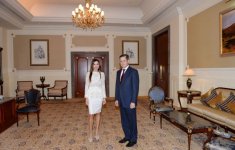 Первой леди Азербайджана Мехрибан Алиевой вручен орден «За заслуги перед Астраханской областью» (ФОТО)