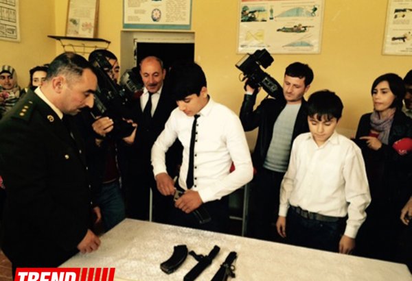 Кабинеты военной подготовки будут обновлены во всех школах Азербайджана
