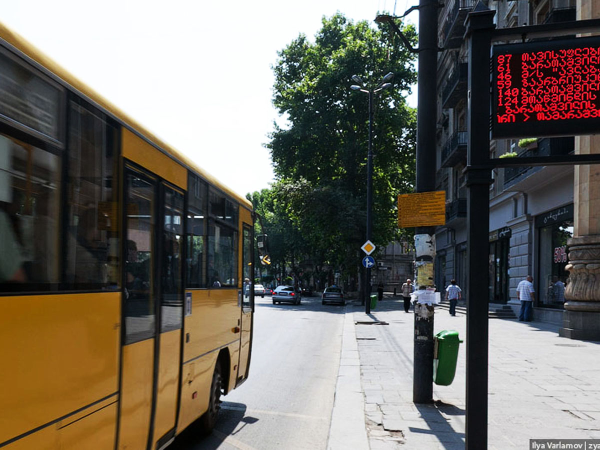 Use of public transport in Georgia increases