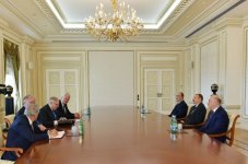 Azerbaijani president receives president of European Court of Human Rights