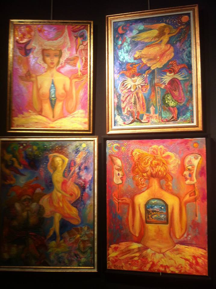 Волшебные картины Нигяр Нариманбековой представлены в Центре Пьера Кардена в Париже (ФОТО)