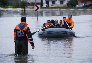 В турецкой провинции из-за наводнения эвакуировано более 600 человек