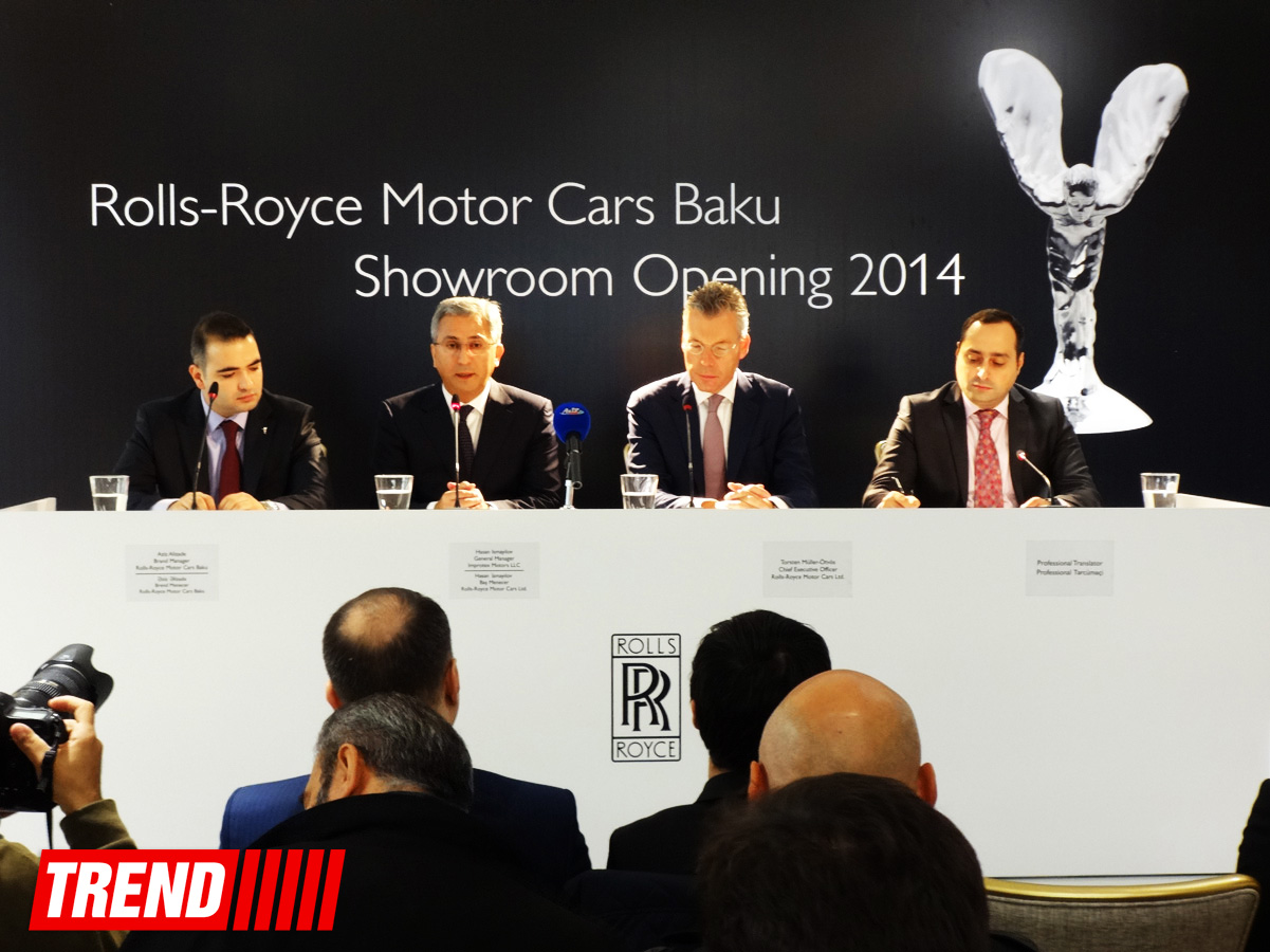 Rolls-Royce открыл свой первый салон в Азербайджане (ФОТО)