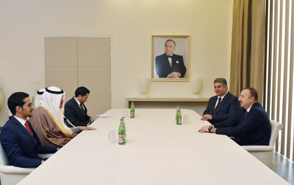 Президент Азербайджана принял госминистра Кувейта по вопросам молодежи