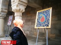 Во Дворце Ширваншахов открылась выставка "Гранатовое дерево" (ФОТО)