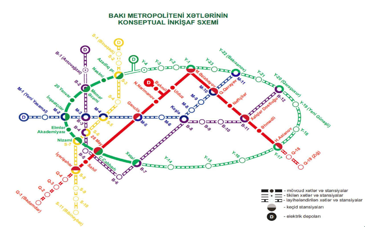 Bakı metrosunun planları açıqlandı