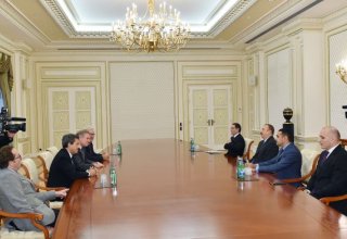 Президент Азербайджана принял делегацию во главе с членом Национальной Ассамблеи Франции