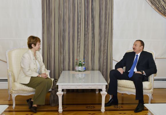 Azerbaijani president receives ambassador of Austria