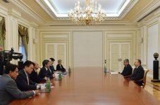 Azerbaijani president receives delegation led by ADB president