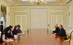 Azerbaijani president receives delegation led by WB vice president