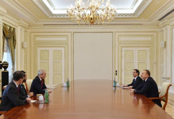 Azerbaijani president receives British Minister of State for Europe