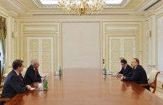 Prezident İlham Əliyev Böyük Britaniyanın Avropa məsələləri üzrə nazirini qəbul edib (FOTO)