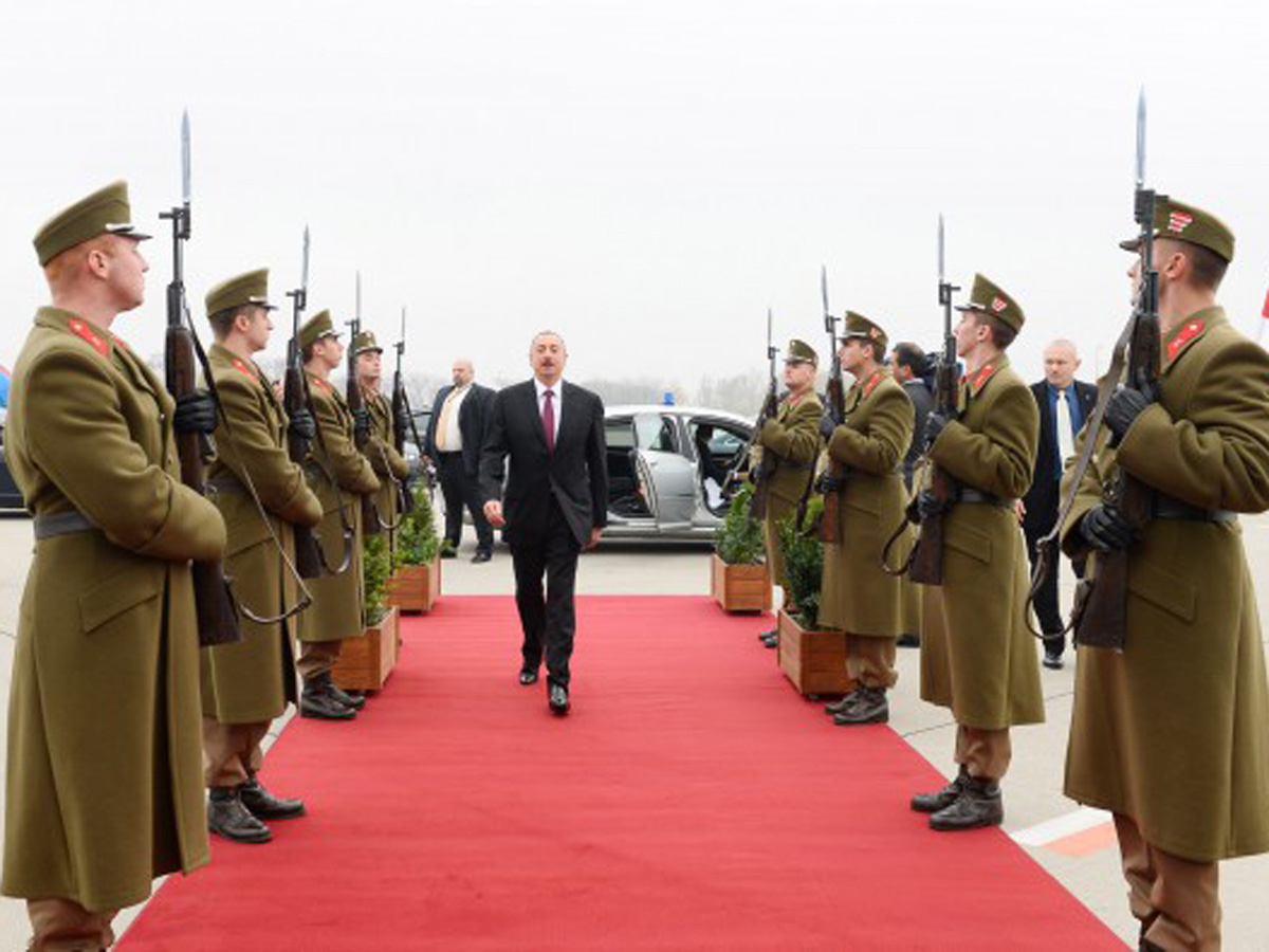Завершился рабочий визит Президента Азербайджана в Венгрию