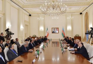 Expanded meeting held with participation of Azerbaijani, Iranian presidents (PHOTO)