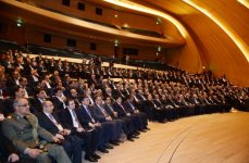 Президенты Азербайджана и Ирана приняли участие в бизнес-форуме в Баку (ФОТО)