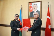 Zakir Həsənov Türkiyənin Jandarma Baş Komandanını qəbul edib (FOTO)