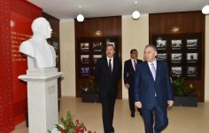 President Ilham Aliyev attended the opening of a new IDP settlement in Ganja