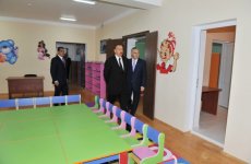 Президент Ильхам Алиев принял участие в открытии нового поселка, построенного в Гяндже для вынужденных переселенцев (ФОТО)