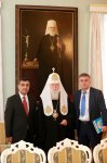 Председатель Международного альянса Азербайджана и Украины встретился с Патриархом Киевским (ФОТО)