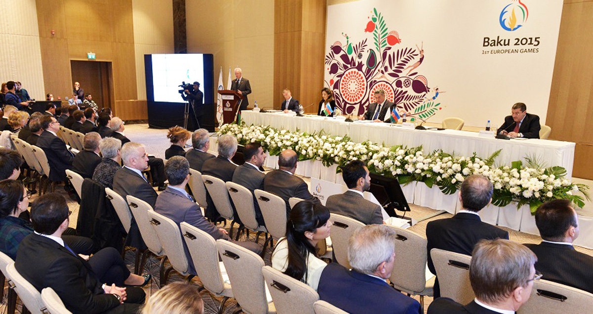 Операционный Комитет Европейских Игр Баку 2015 проводит встречу с представителями дипломатических миссий (ФОТО)