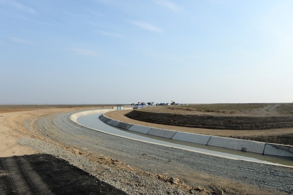 President Ilham Aliyev attended a ceremony to lay the foundation of Shamkir Agropark (PHOTO)