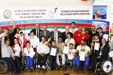 Определились победители чемпионата Азербайджана по пауэрлифтингу среди паралимпийцев (ФОТО)
