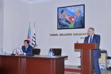 Вице-президент SOCAR Тофик Гахраманов провел встречу со студентами Бакинской высшей школы нефти (ФОТО)
