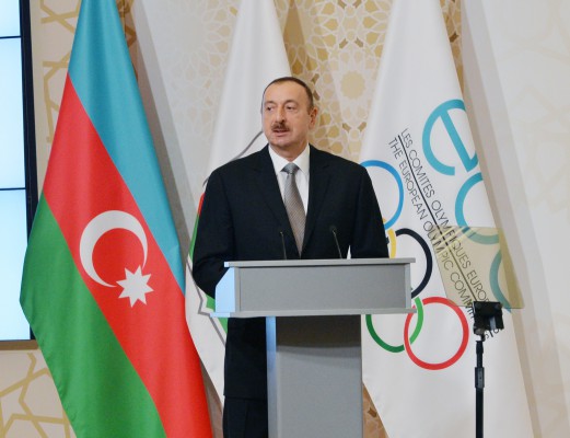 Президент Ильхам Алиев: Азербайджан делает многое для поощрения олимпийских ценностей (ФОТО)
