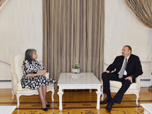 Prezident İlham Əliyev Bolqarıstanın vitse-prezidentini qəbul edib (FOTO)