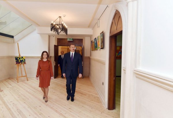 Президент Ильхам Алиев принял участие в открытии нового здания Бакинской оксфордской школы (ФОТО)