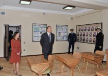 Azerbaijani president attends opening of new building of Baku-Oxford School (PHOTO)