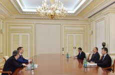Azerbaijani president receives CEO of BBC Global News