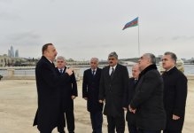 Azerbaijani president reviews preparatory work for first European Games