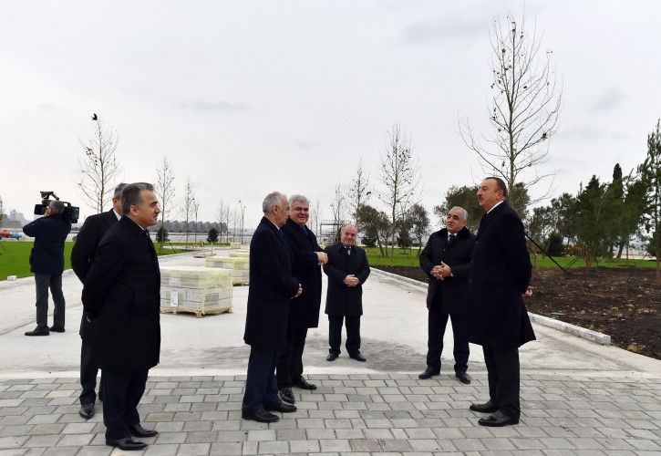 Prezident İlham Əliyev birinci Avropa Oyunlarına hazırlıq işlərinin gedişi ilə tanış olub (FOTO)