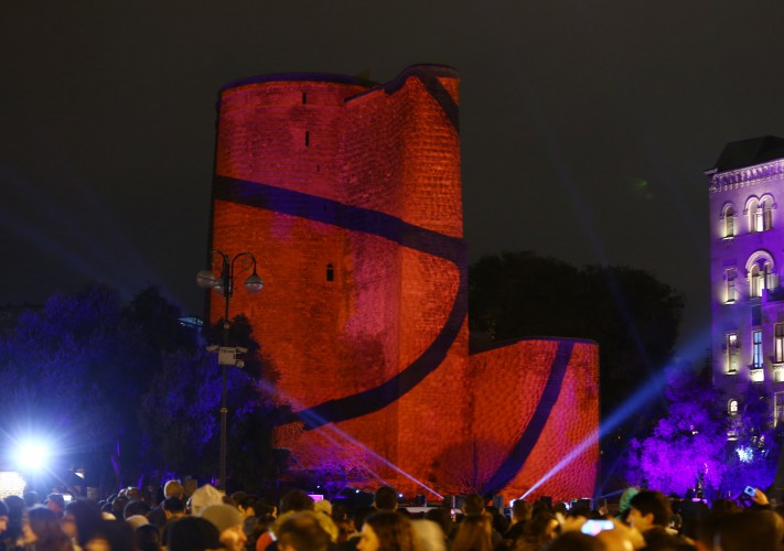 Проведено грандиозное шоу, посвященное 200 дням до начала первых Европейских игр «Баку-2015» (ФОТО)