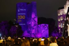 Проведено грандиозное шоу, посвященное 200 дням до начала первых Европейских игр «Баку-2015» (ФОТО)