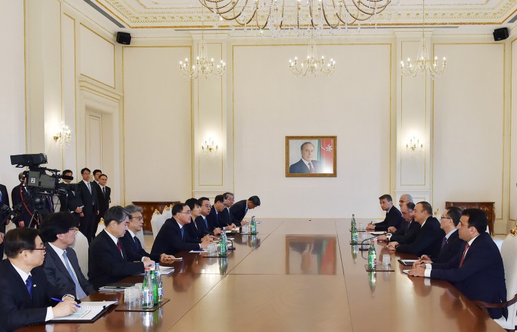 Президент Ильхам Алиев: Азербайджано-корейские связи имеют хороший потенциал для развития