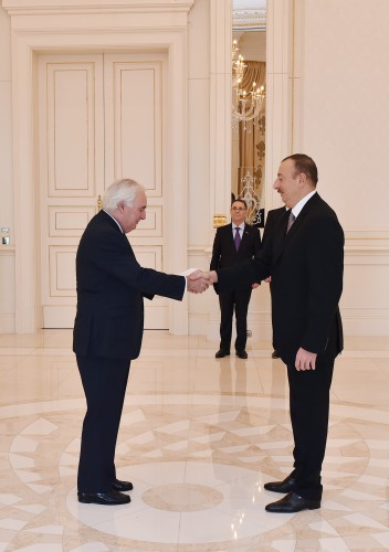 Azerbaijani president receives Spanish, Maltese ambassadors’ credentials