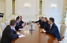 Ильхам Алиев принял делегацию во главе с вице-президентом Еврокомиссии