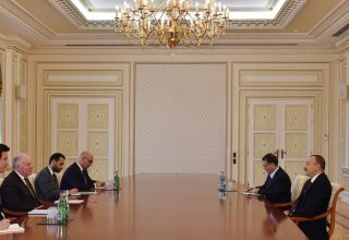 President Aliyev receives delegation led by UK PM’s trade envoy