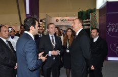 Prezident İlham Əliyev "Bakutel-2014" sərgisinin rəsmi açılışında iştirak edib  (FOTO)