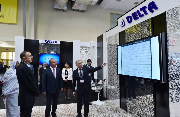 Prezident İlham Əliyev "Bakutel-2014" sərgisinin rəsmi açılışında iştirak edib  (FOTO)