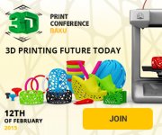 В Баку впервые расскажут, как увеличить свои заработки с помощью 3D-принтера (ФОТО)