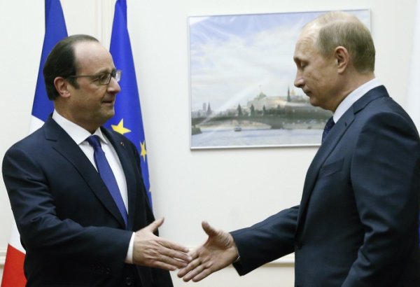 Путин и Олланд обсудили сирийскую проблематику