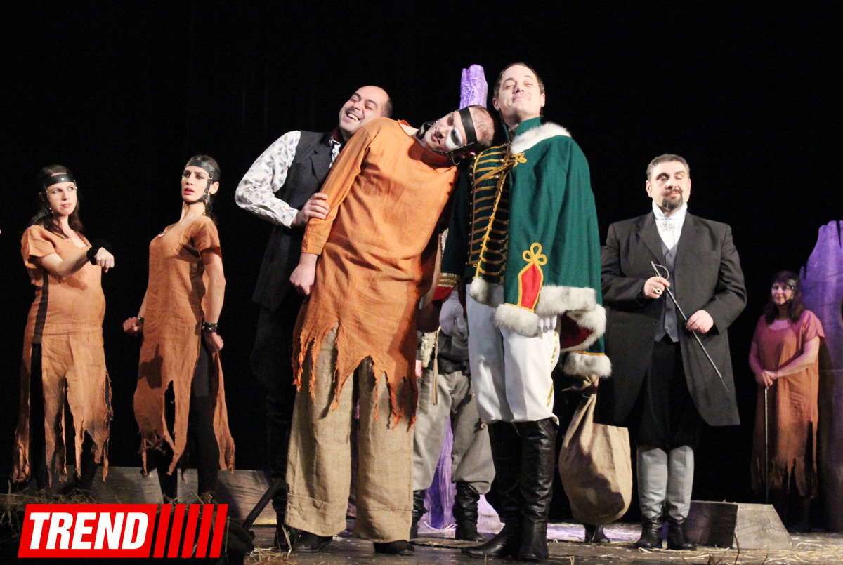 "Холстомер. История лошади"  - потрясающий спектакль Грузинского театра в Баку (ФОТО)